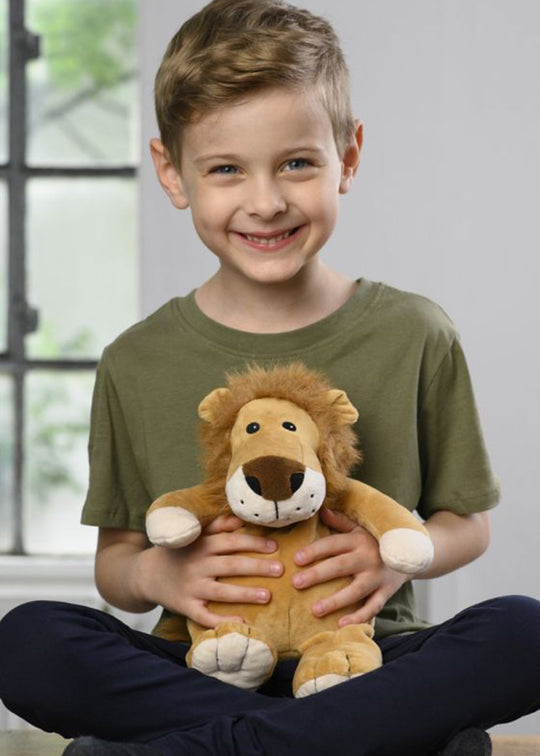 Jucarie Termica Anticolici Leu Maro 30 cm 01137 Warmies