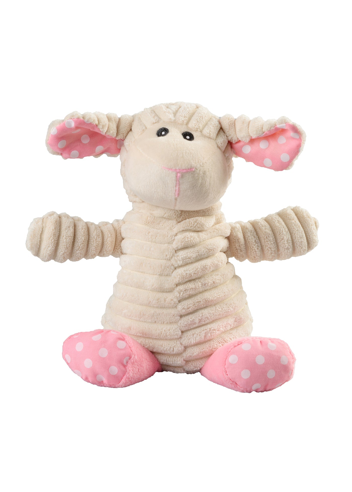 Jucarie Termica Anticolici Oita Din Plus Crem Cu Roz 27 cm 01171 Warmies