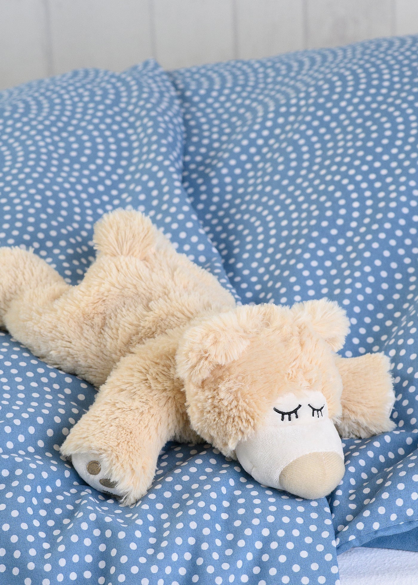 Jucarie Termica Anticolici Ursulet Somnoros Bej 32 cm 01022 Warmies