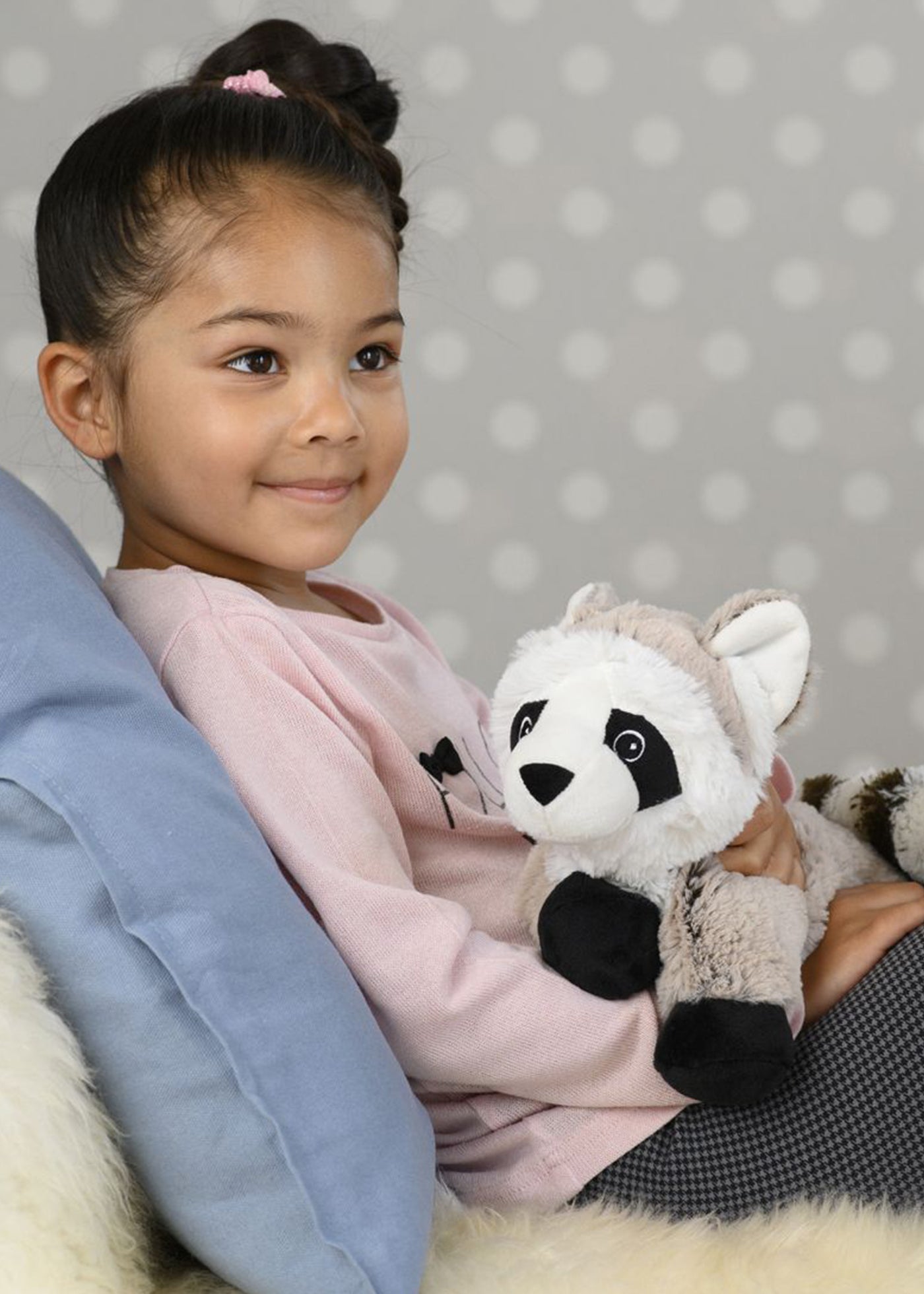 Jucarie Termica Anticolici Mini din Plus Raton Maro 27 cm 01172 Warmies