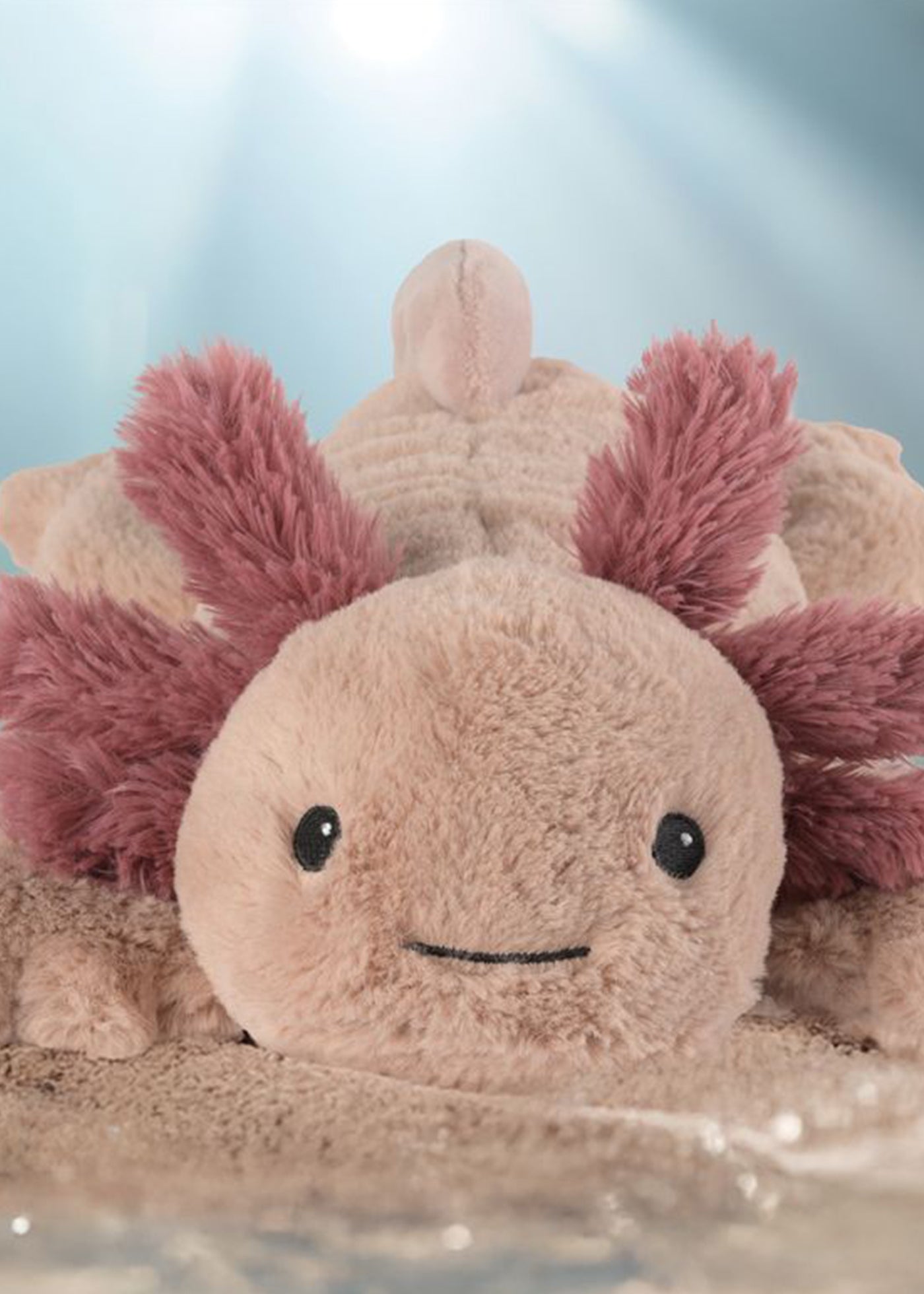 Jucarie Termica Anticolici Axolotl Roz 40 cm 01259 Warmies