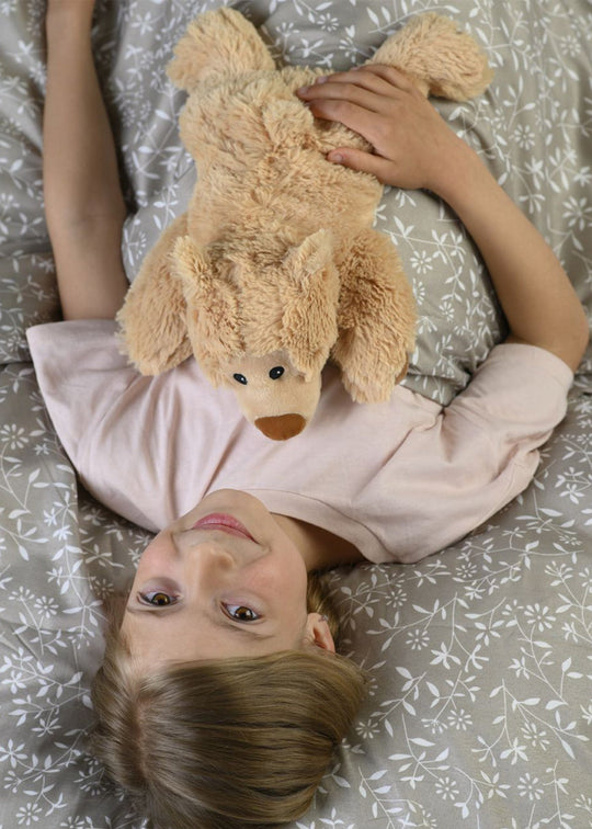 Jucarie Termica Anticolici Ursulet Siret Bej 32 cm 01067 Warmies