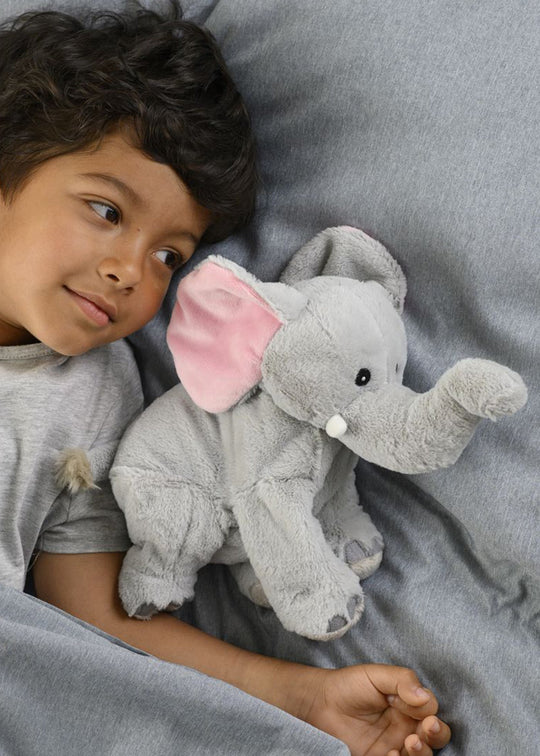 Jucarie Termica Anticolici din Plus Elefant Gri 30 cm 01142 Warmies