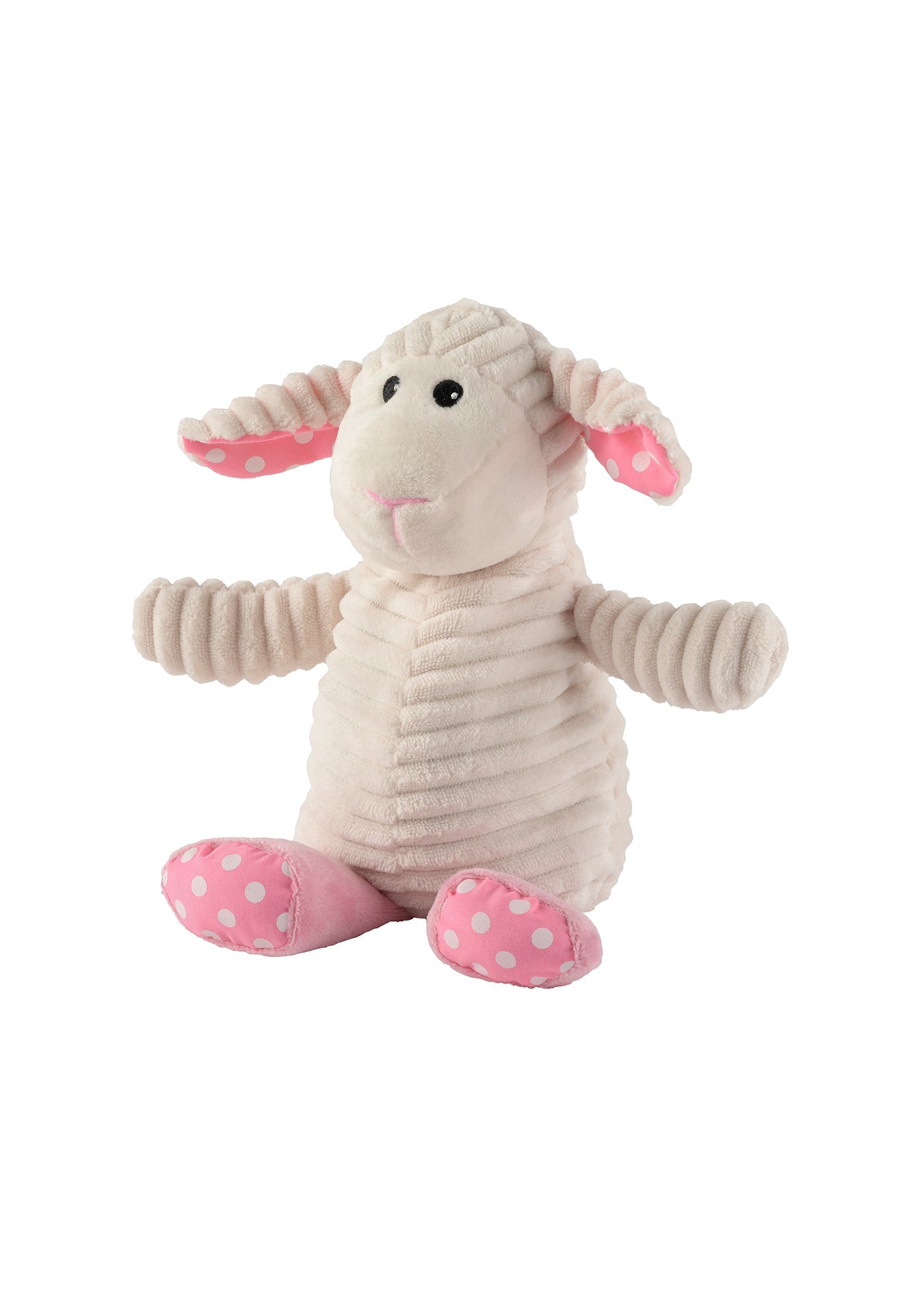 Jucarie Termica Anticolici Oita Din Plus Crem Cu Roz 27 cm 01171 Warmies