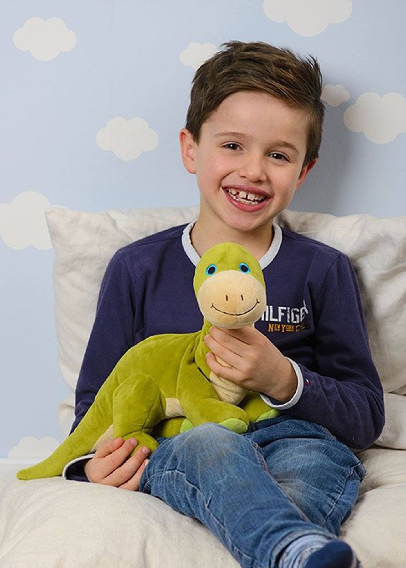 Jucarie Termica Anticolici Dinozaur Brachiozaur 30 cm 01182 Warmies