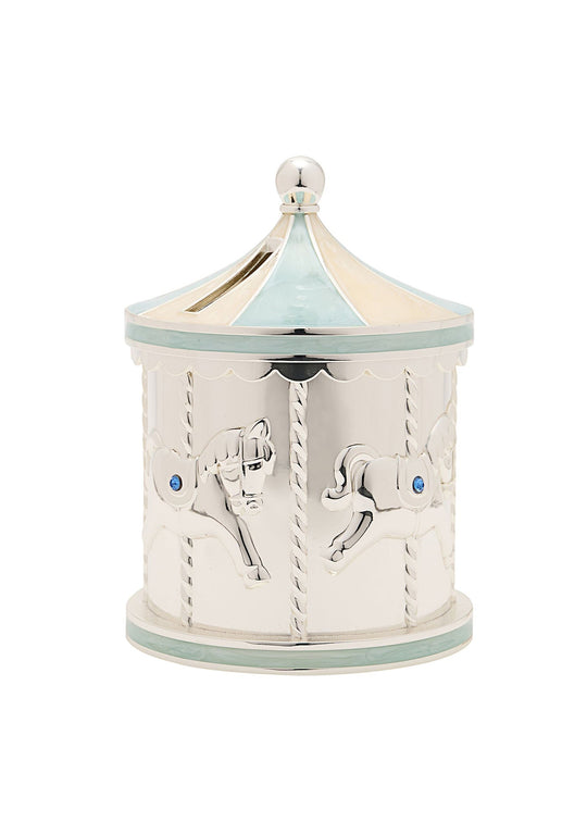 Pusculita Argintata Carusel Bleu CG1920B Bambino By Juliana