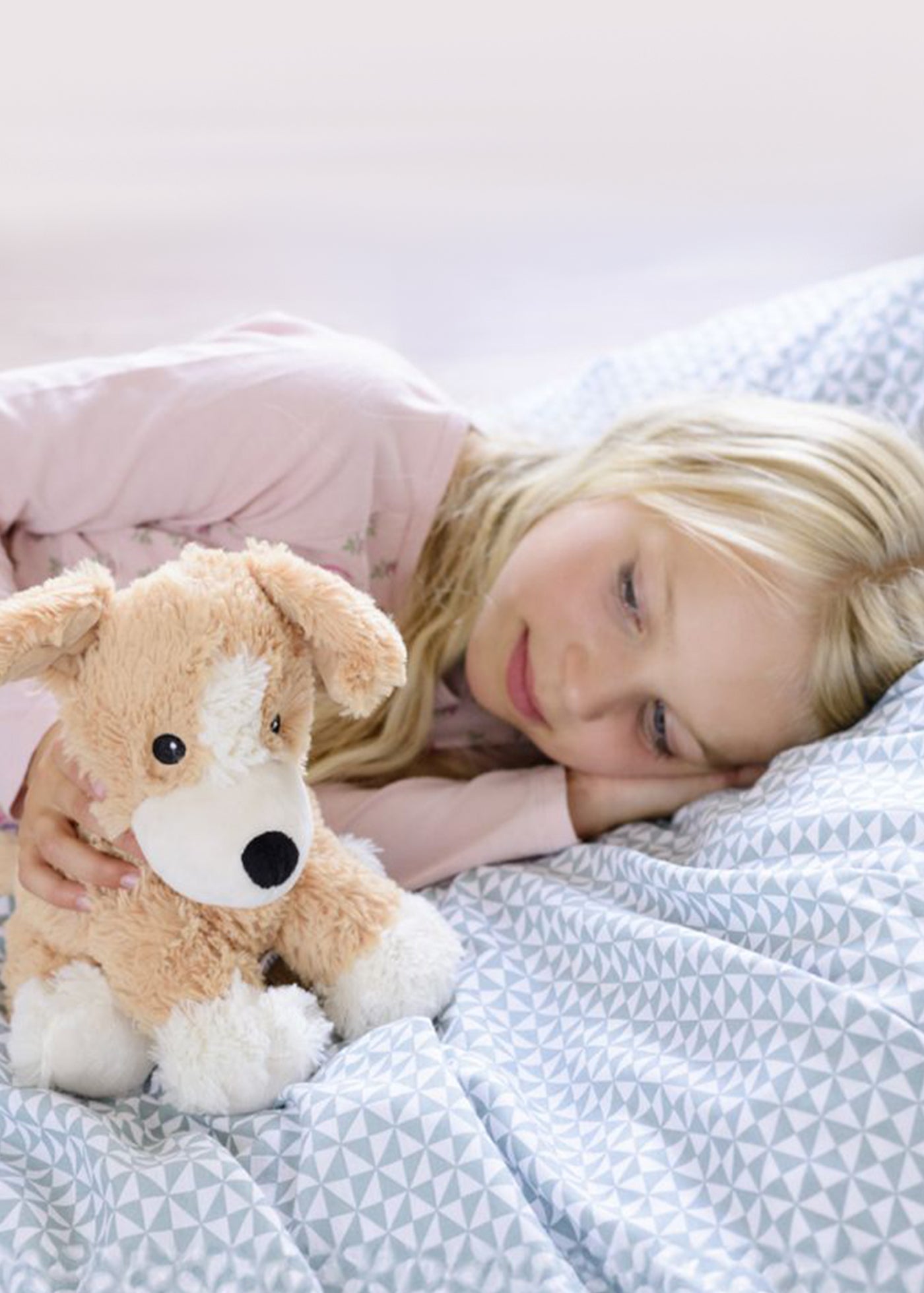 Jucarie Termica Anticolici Catelus Bej 29 cm 01092 Warmies