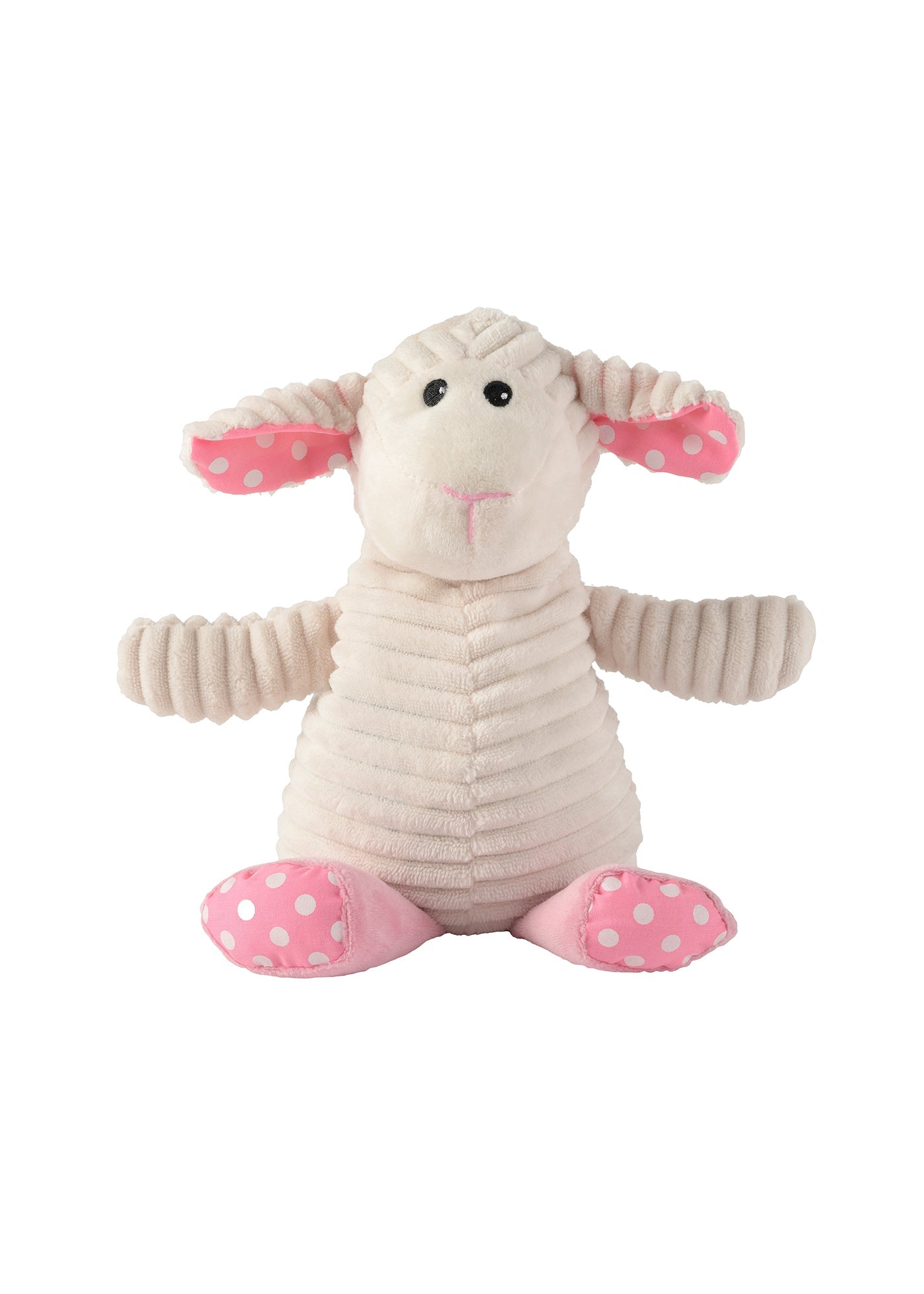 Jucarie Termica Anticolici Oita Din Plus Crem Cu Roz 27 cm 01171 Warmies