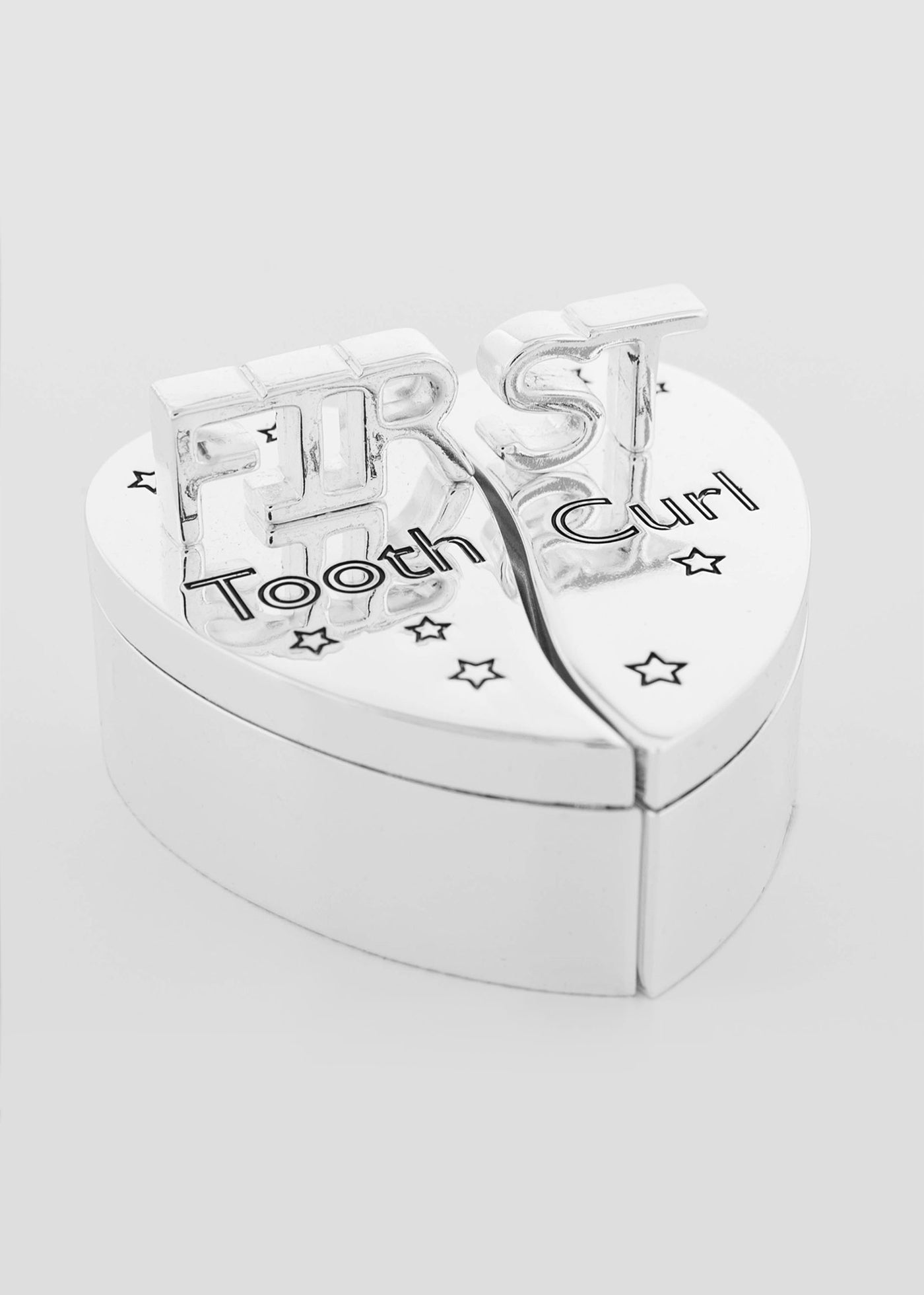 Set 2 Casete Argintate Prima Suvita & Primul Dintisor Inima CG140 Celebrations