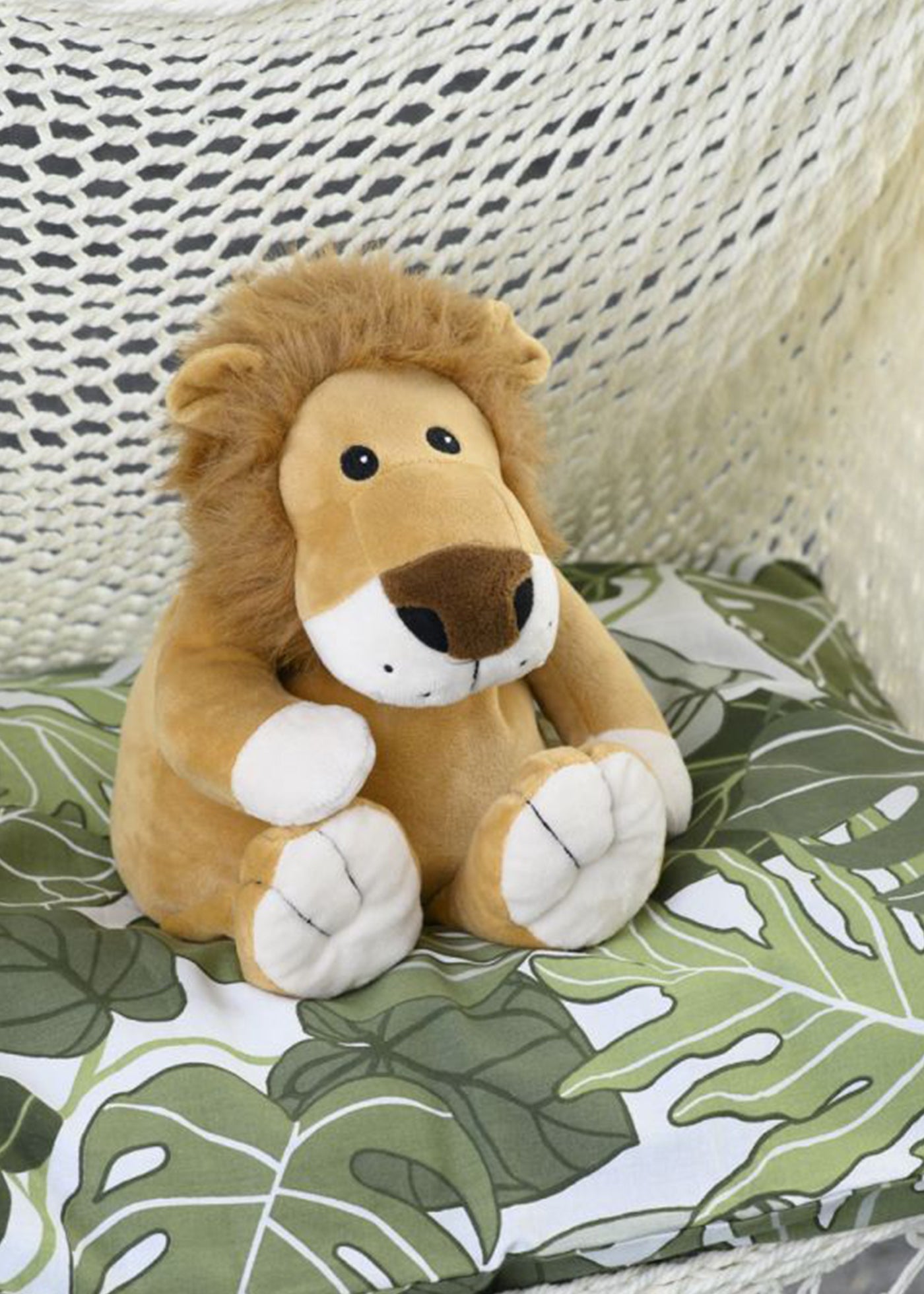 Jucarie Termica Anticolici Leu Maro 30 cm 01137 Warmies