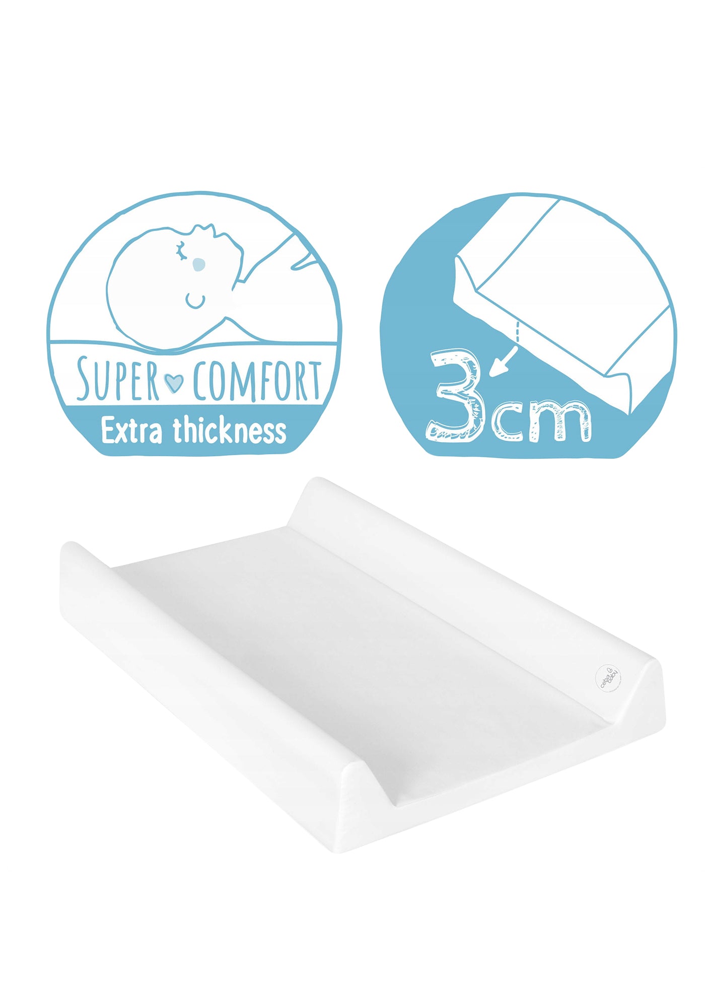 Masuta De Infasat Cu Intaritura 50X80 cm Friends Forever 212-000-754 Ceba Baby