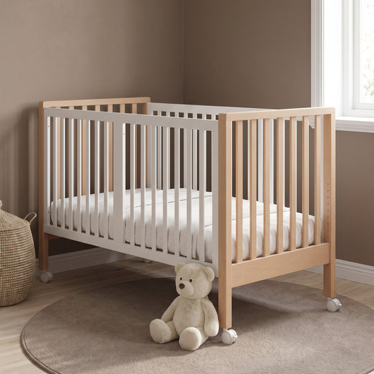 Patut Bebe Evolutiv 3 in 1 din Lemn de Fag Natural – Maxi | Erbesi