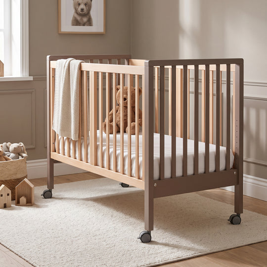 Patut Bebe Co-Sleeper Transformabil 6 in 1 Cacao – Evolution | Erbesi