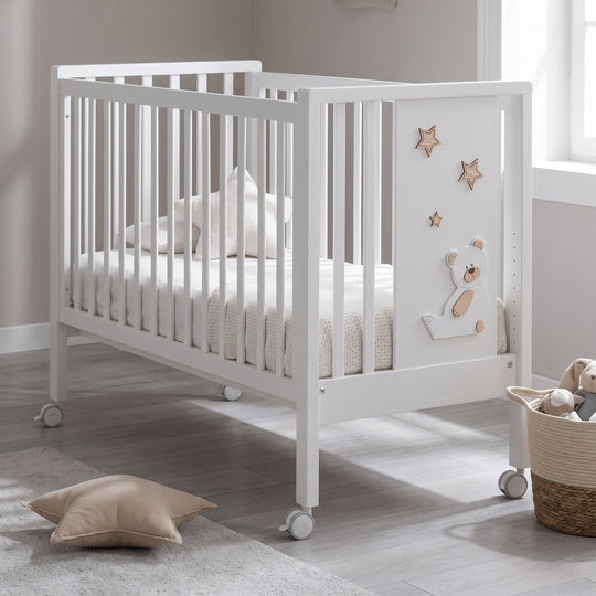 Patut Bebe Co-Sleeper Transformabil 3 in 1 Alb – Evo Cucu | Erbesi