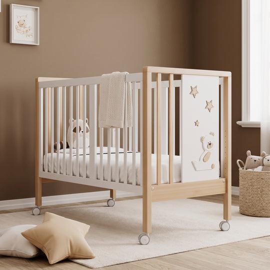 Patut Bebe Co-Sleeper Transformabil 3 in 1 Natural – Evo Cucu | Erbesi
