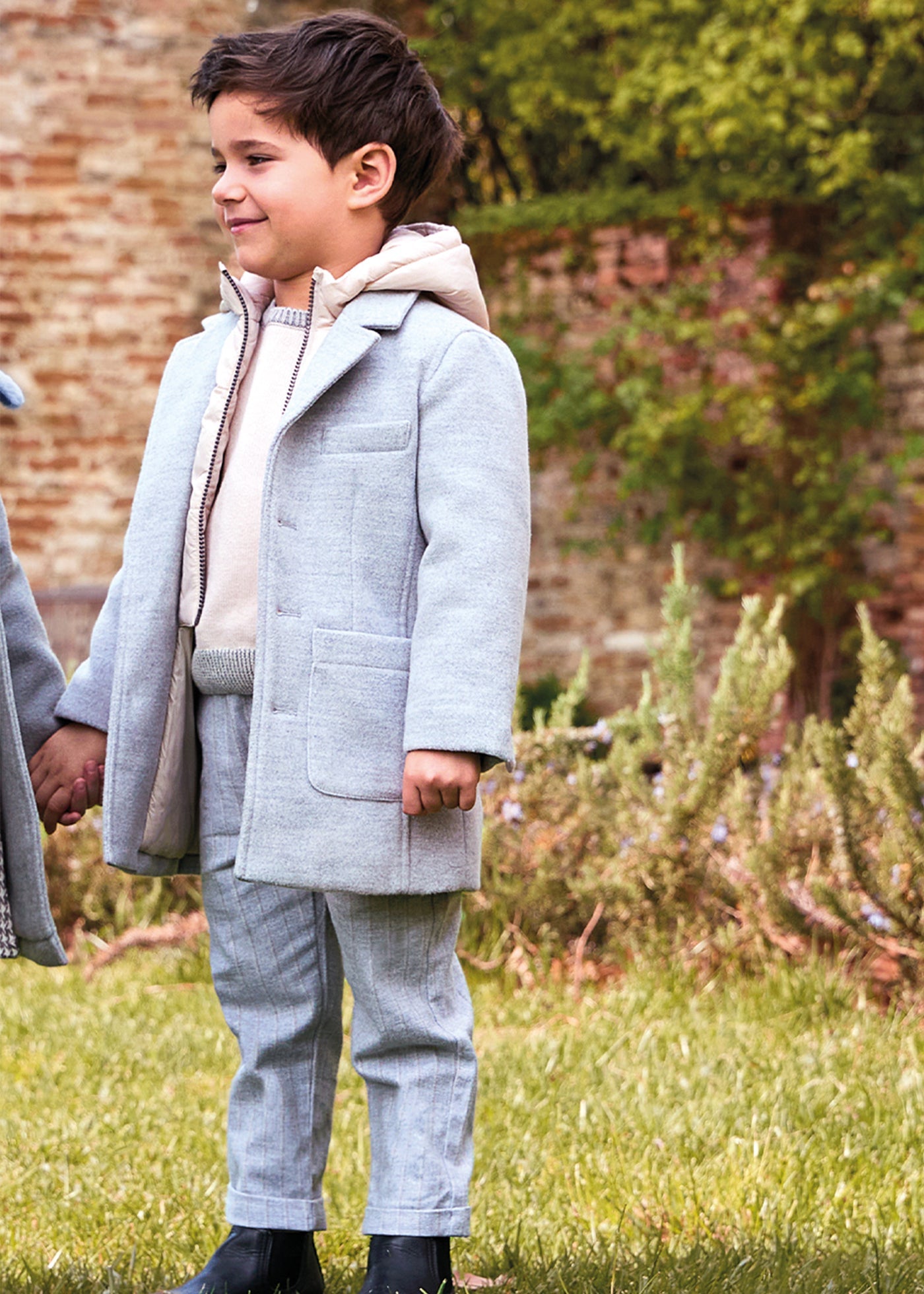 Pantaloni Lungi Baieti Gri 0.F161/00 Sarabanda