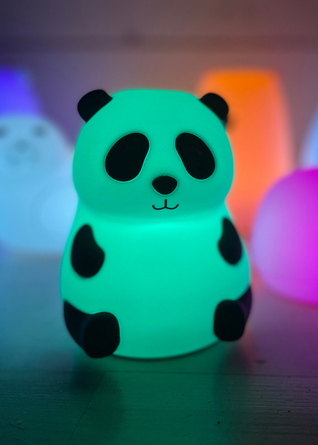 Lampa de Veghe Urs Panda din Silicon cu USB tip C 52-0059 Rabbit & Friends - Camera Bebelusului