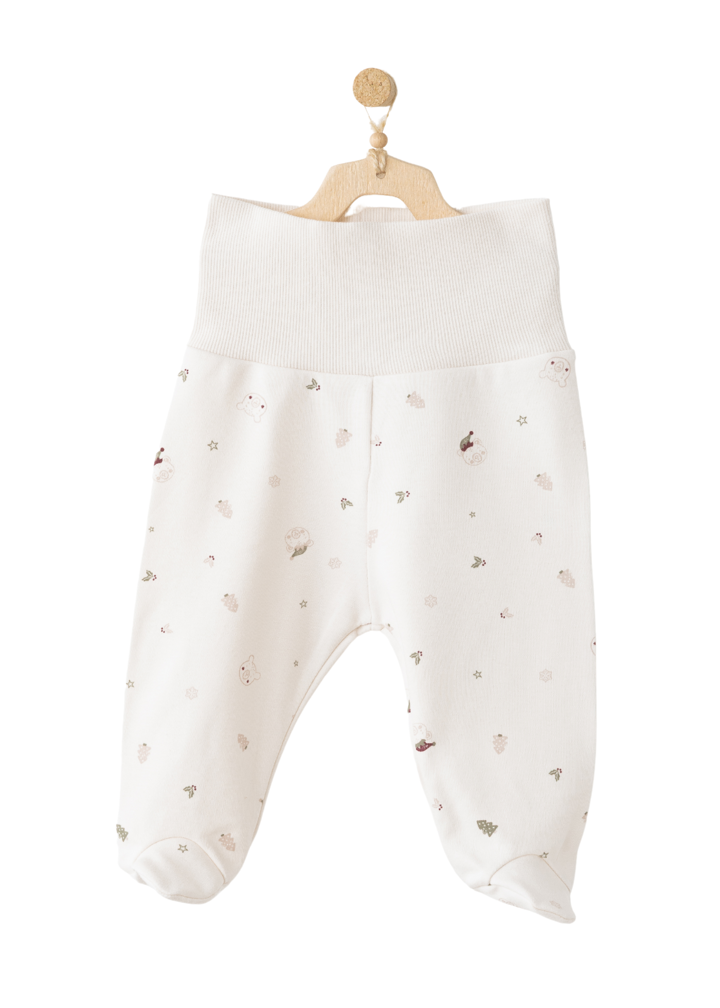 Set 10 Piese Maternitate Crem cu Bej cu Urs Ac26181 Andywawa