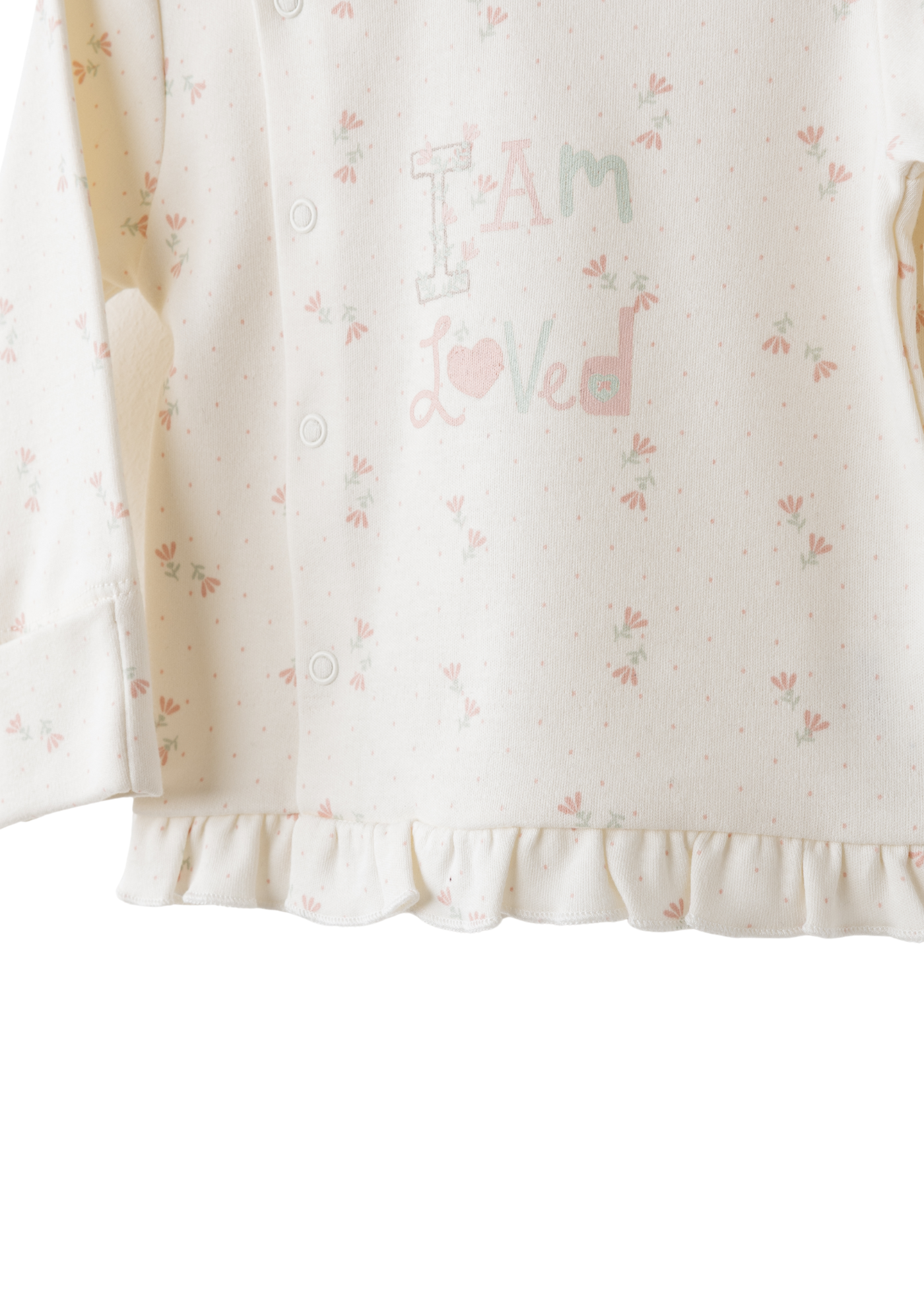 Set 10 Piese Maternitate Crem cu Roz cu Flori AC26081 Andywawa