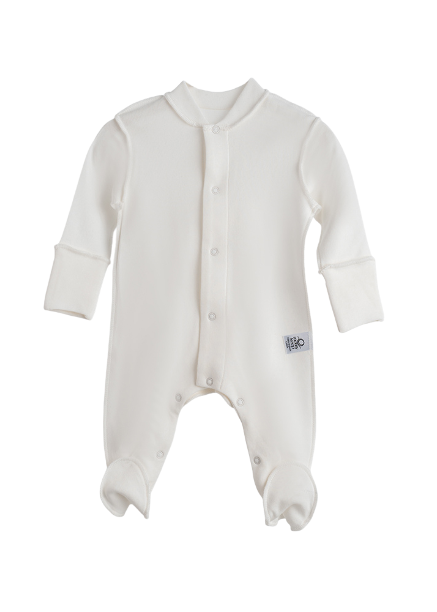 Set 10 Piese Nou-Nascut Bumbac Organic Crem MOM-002 Momykeep