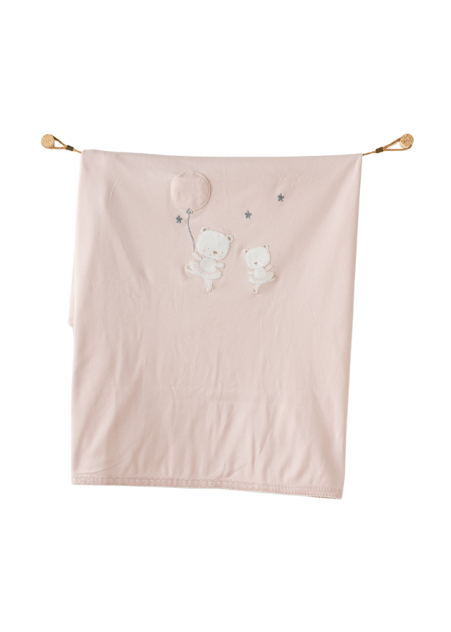 Set 10 Piese Maternitate Crem cu Roz cu Ursuleti AC25951 Andywawa