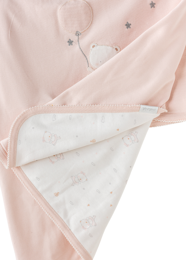 Set 10 Piese Maternitate Crem cu Roz cu Ursuleti AC25951 Andywawa