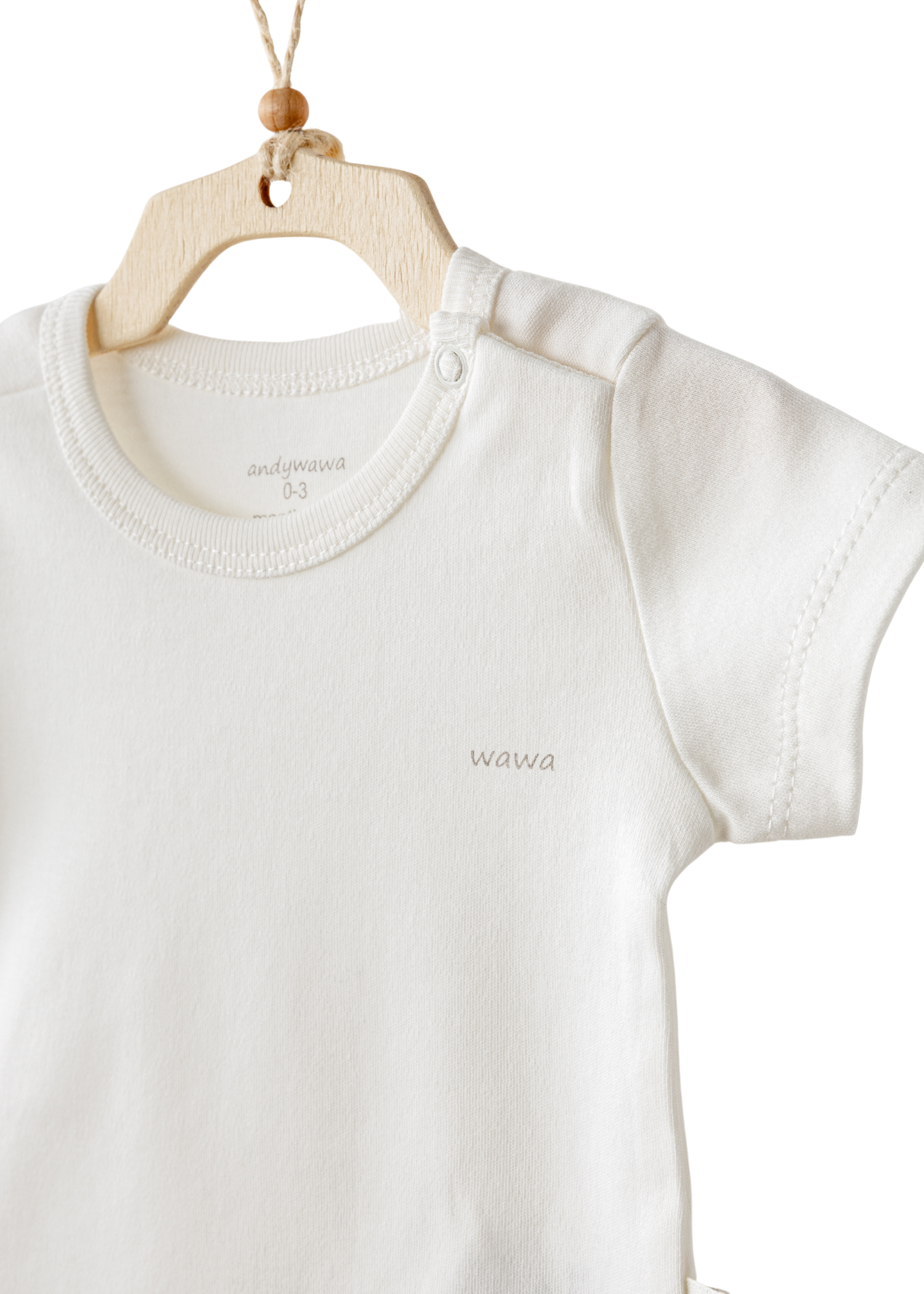 Set 10 Piese Maternitate Crem cu Imprimeu Oite AC25561 Andywawa