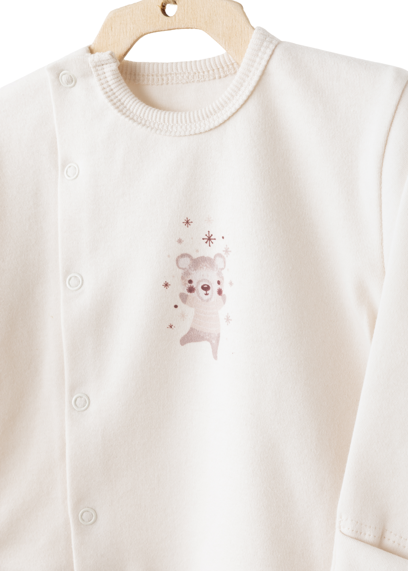 Set 10 Piese Maternitate Crem cu Bej cu Urs Ac26181 Andywawa