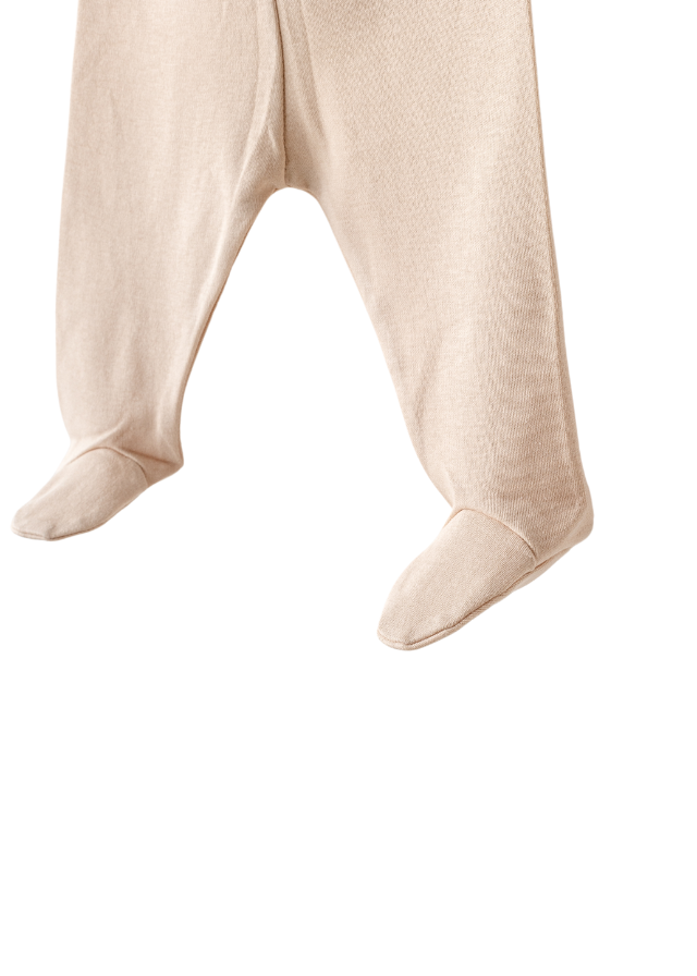 Set 10 Piese Maternitate Crem cu Bej cu Imprimeu Animale AC25851 Andywawa