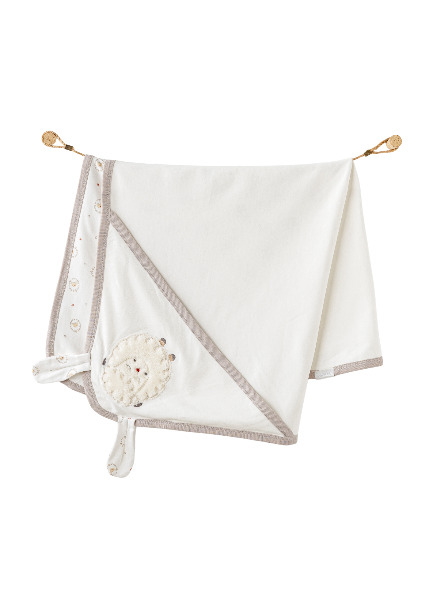 Set 10 Piese Maternitate Crem cu Imprimeu Oite AC25561 Andywawa