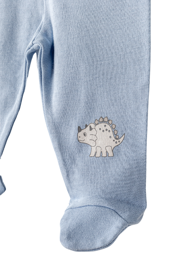 Set 10 Piese Maternitate Bej cu Bleu cu Dinozauri AC25911 Andywawa