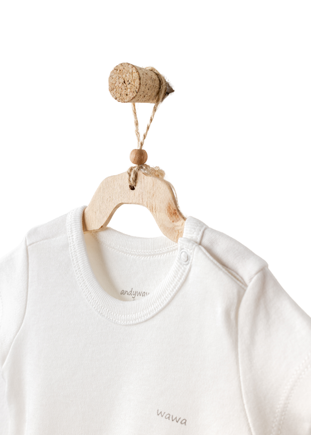 Set 10 Piese Maternitate Crem cu Verde AC25131 Andywawa