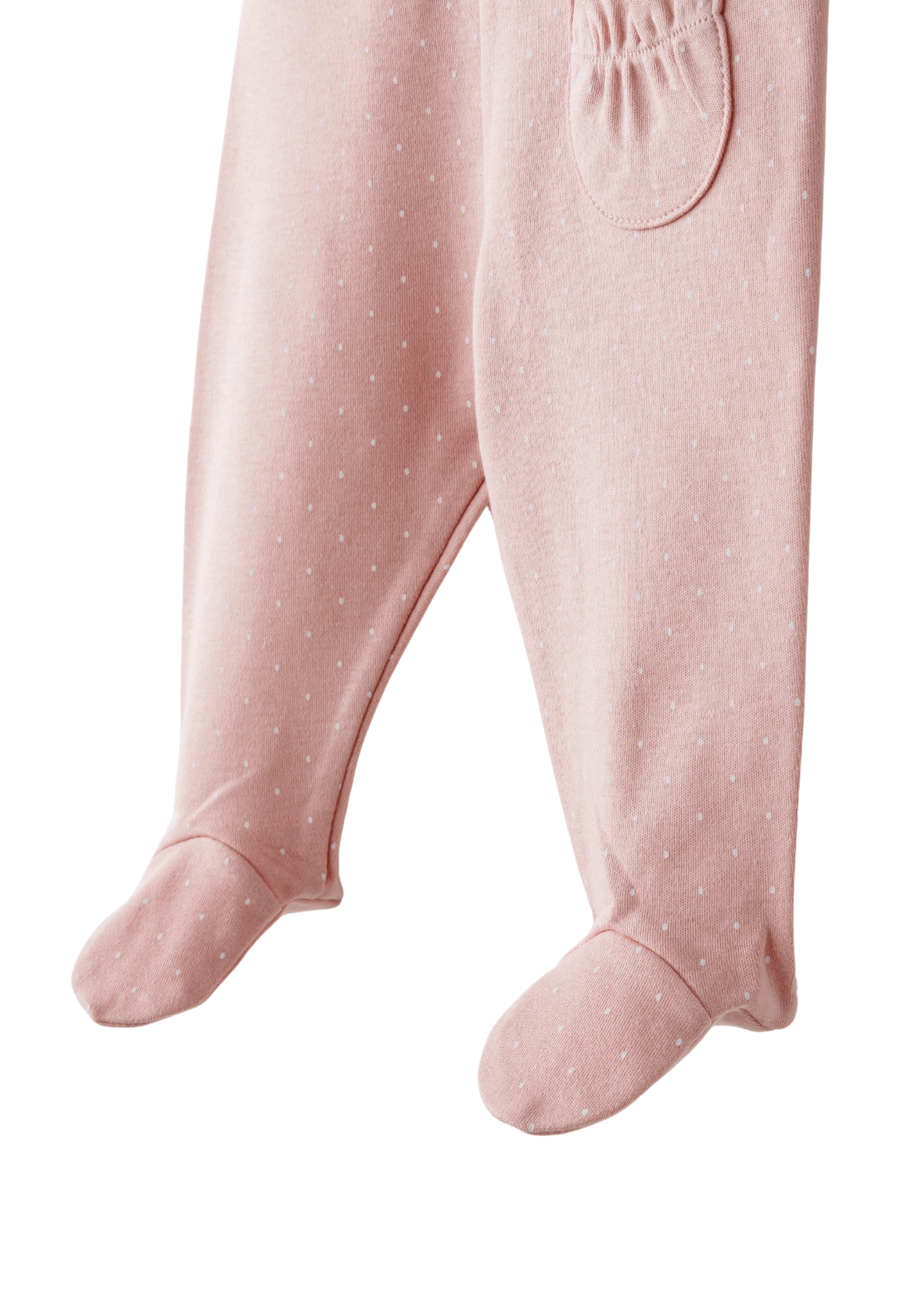 Set 10 Piese Maternitate Crem cu Roz cu Flori AC26081 Andywawa