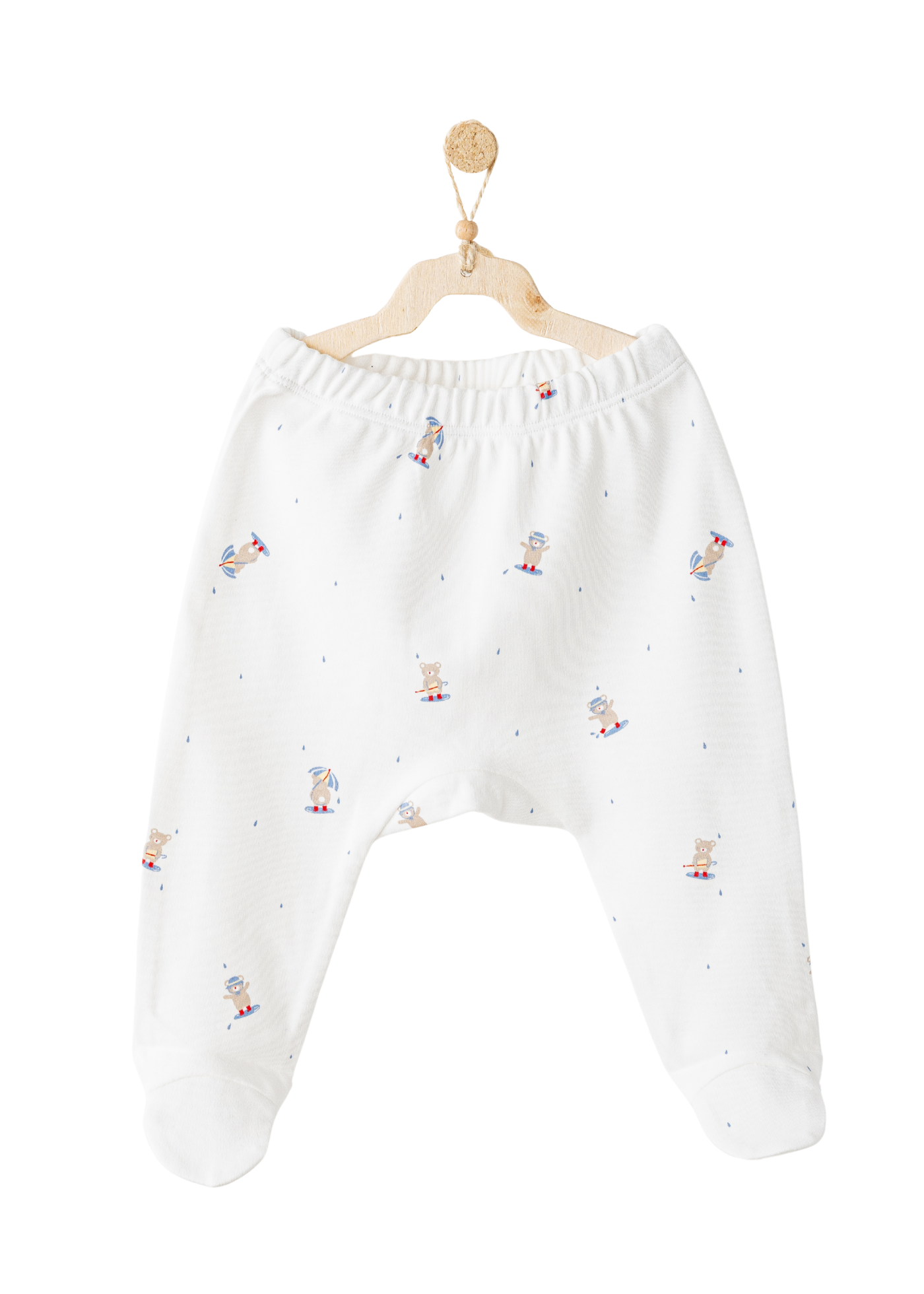 Set 10 Piese Maternitate Crem cu Ursi AC26071 Andywawa