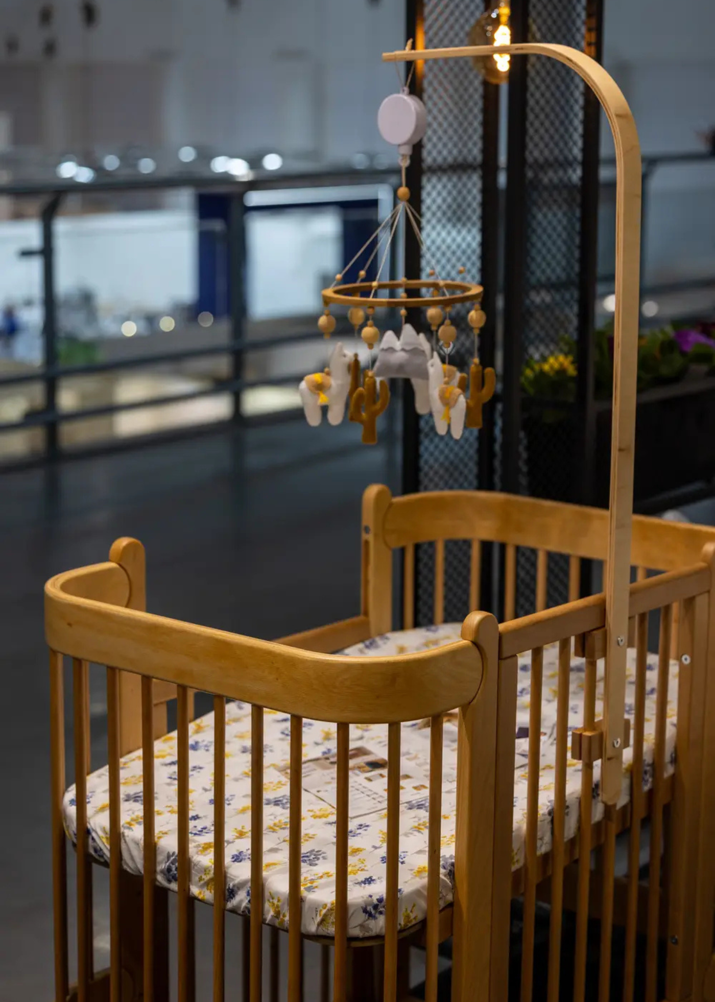 Suport din Lemn Camera Video, Carusel, Baldachin Patut, Cosleeper pentru Bare Standard