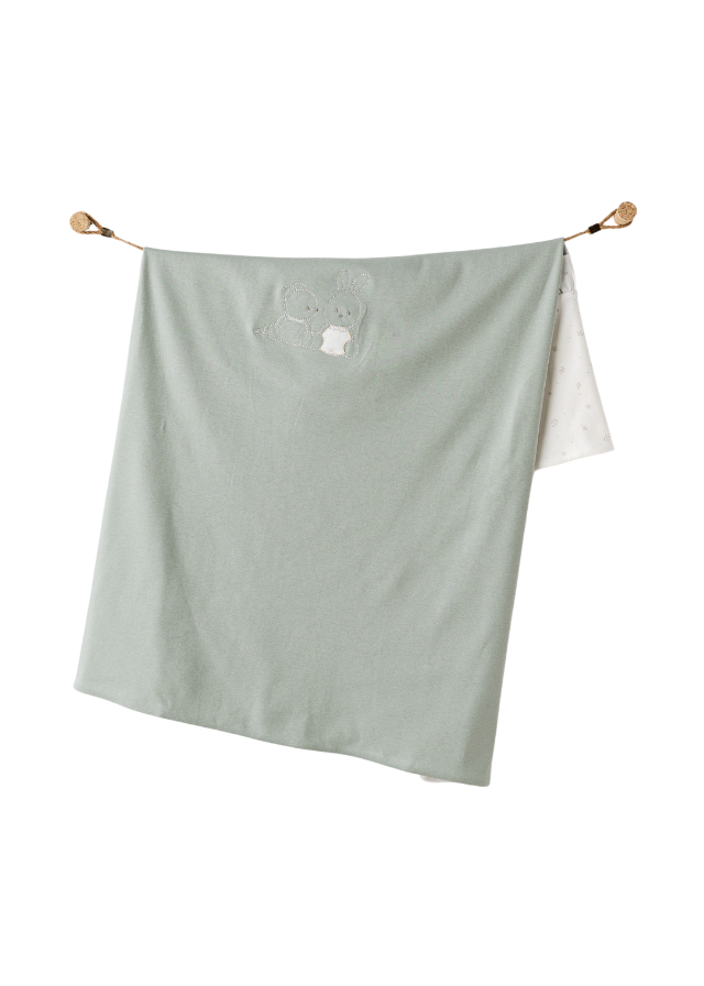 Set 10 Piese Maternitate Crem cu Verde AC25131 Andywawa