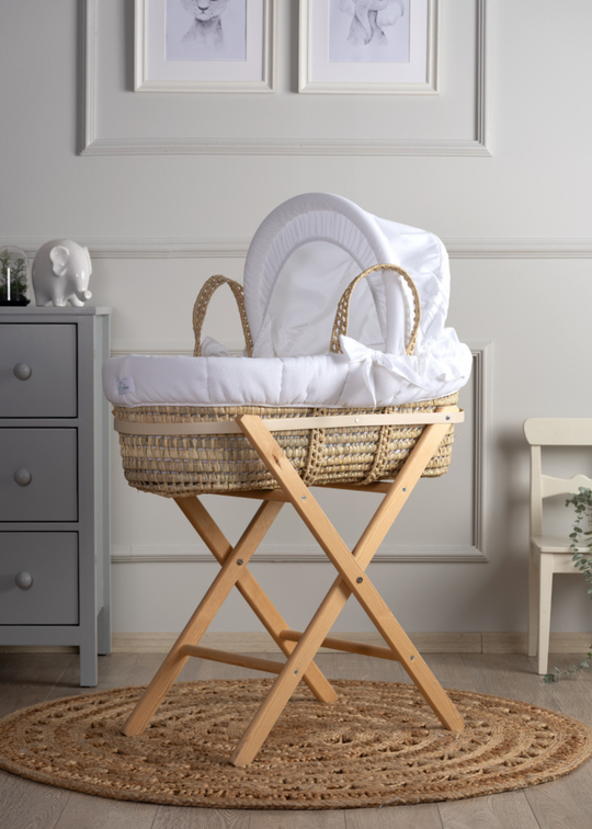 Set Cosulet Moses cu Saltea Si Set Lenjerie 85 Cm 9891 FunnaBaby