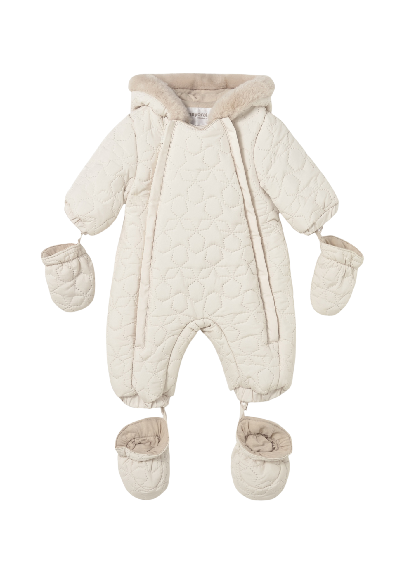 Combinezon din Fas Matlasat Crem 2615 Mayoral