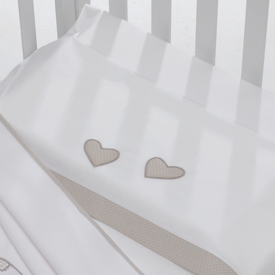 Lenjerie Bumbac 3 Piese Pentru Patut Bebelusi Colectia Jack