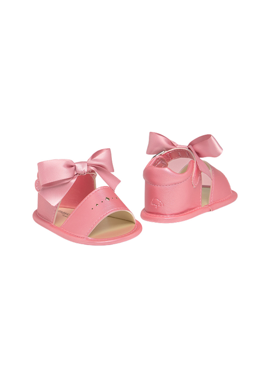 Pink Sandals with Satin Bow 9898 Mayoral