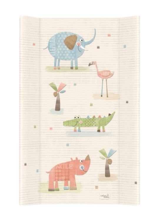 Masuta de Infasat cu Intaritura 50x80 cm cu Animalute 212-088-170 BabyOno