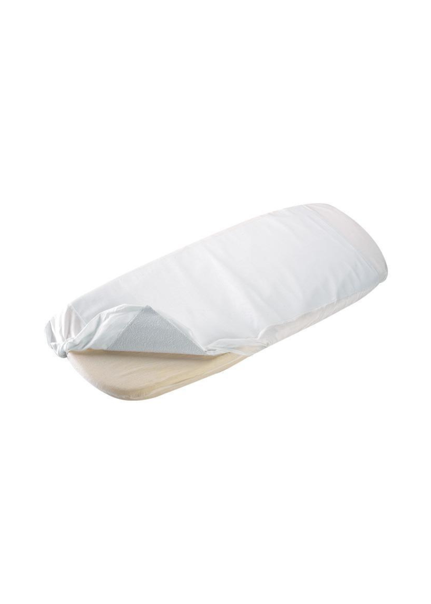 Husa Impermeabila Alba cu Elastic pentru Patut Co-sleeping 75X125 cm A040 Andy&Helen