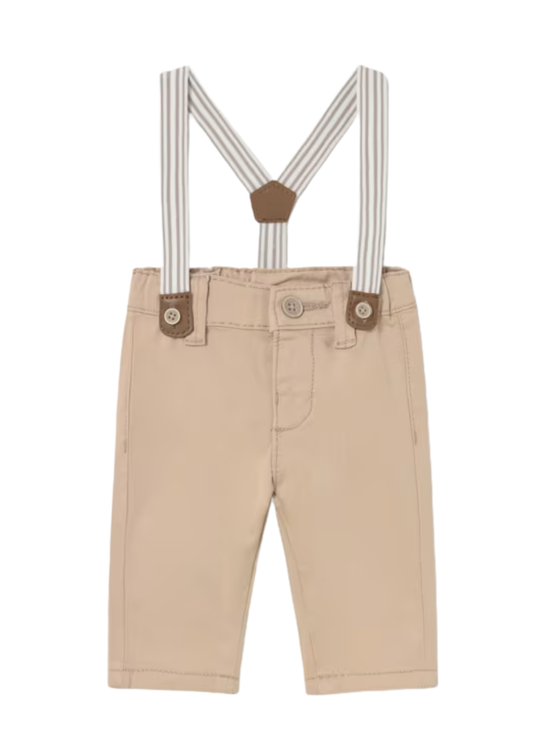 Pantaloni Lungi Maro cu Bretele 1596 Mayoral