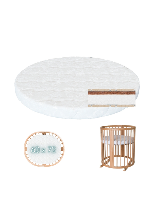 Saltea Mica Cocos+Spuma Pentru Patut Smart – 60x72 cm – Ingvart