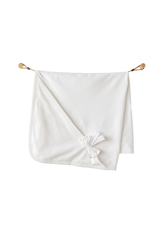 Pled Crem cu Funda cu Strasuri si Capison AC25825 Andywawa