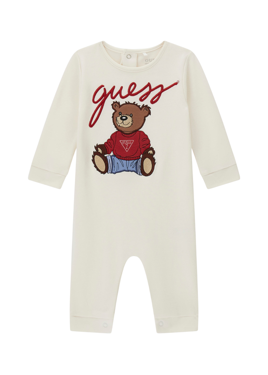 Salopeta Lunga Crem cu Urs H6RW01 KA6W4 G012 Guess