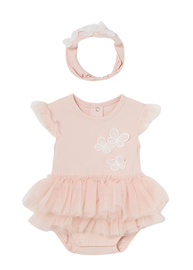 Body Tutu Roz cu Bentita 1702 Mayoral - Camera Bebelusului