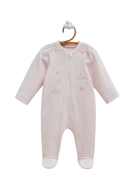 Salopeta Lunga Roz cu Fermoar TK2243 Mell Sweet Baby