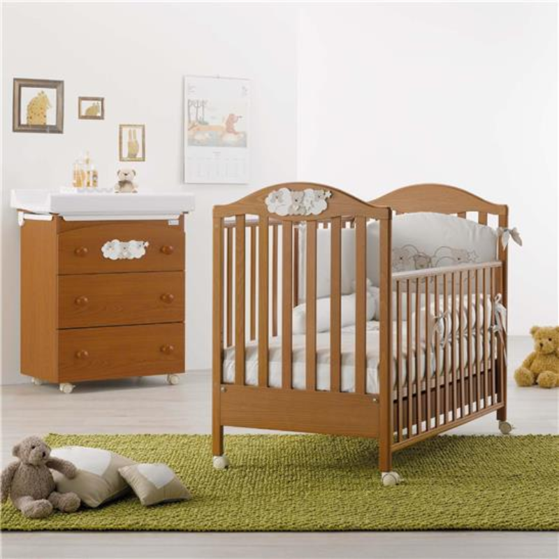 Furniture package 3 pieces Baby Dream Cot + Mattress + Textile Protection Set 