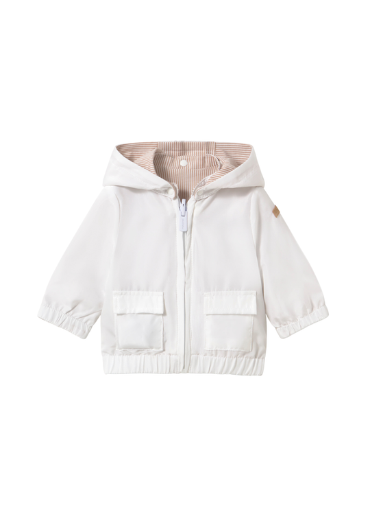 Geaca Reversibila din Fas Alb cu Bej 1484 Mayoral